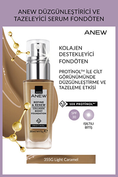 AVON Anew Düzgünleştirici ve Tazeleyici Serum Fondöten 355G