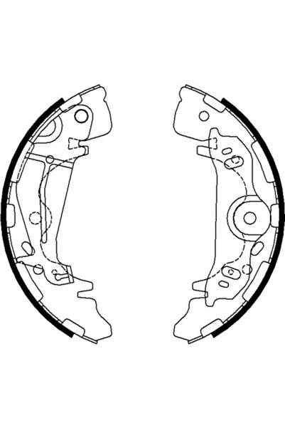 TEXTAR Set Saboti Frana Hyundai H-1 Caroserie