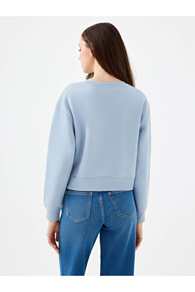 Loft Light Blue Women's Sweatshirt Lf2041105