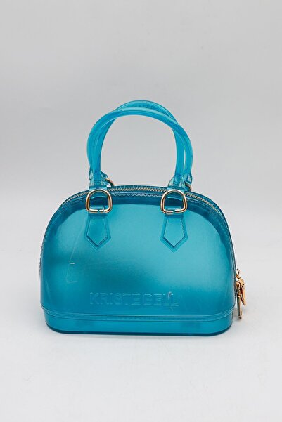 KRISTE BELL Kadın Omuz Askılı Silikon Çapraz Çanta KB 996 - Mavi