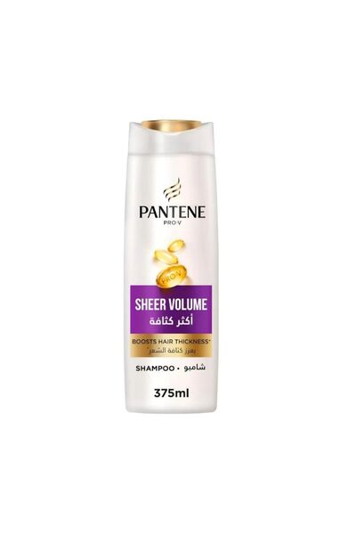 Pantene شامبو شير فوليوم، 375 مل