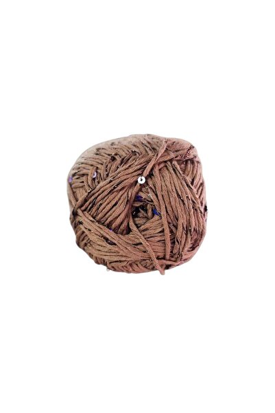 Zümrüt Punto Simli Pullu Koton Cotton El Örgü İpi 100 g