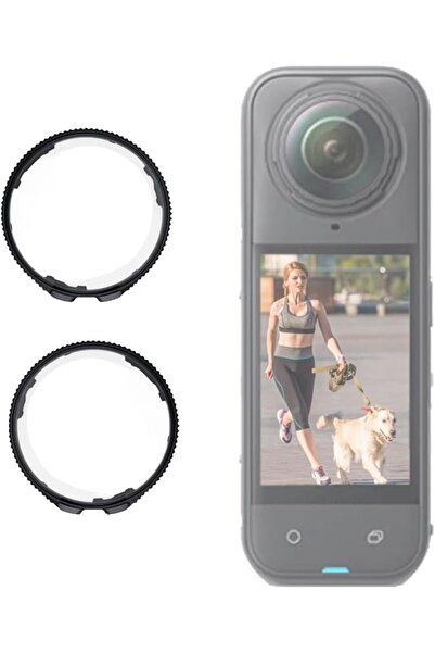 O Ozone Glass Lens Guard for Insta360 X5 |9H Hardness Tempered Glass Protecti...