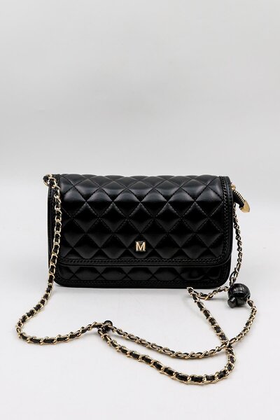 KRISTE BELL İthal Kadın Çapraz Çanta KB043 - Siyah