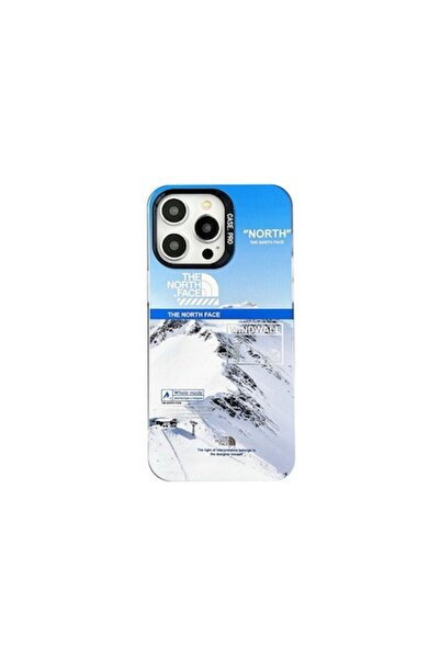 THE NORTH FACE The North Face Case, compatible with Iphone 15, Mountains Blue