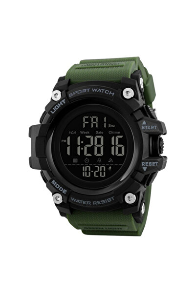 Skmei Ceas bărbătesc cuarț cronograf militar sport digital rezistent la apă ș...