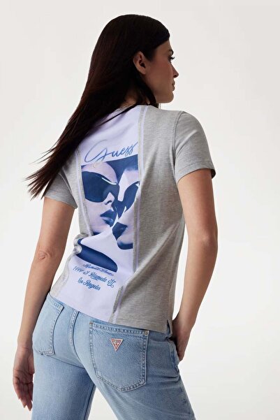 Guess Women's Gray T-Shirt