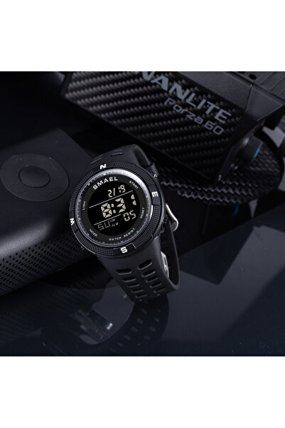 SMAEL Sports Watch Alarm Light Stopwatch 5 ATM