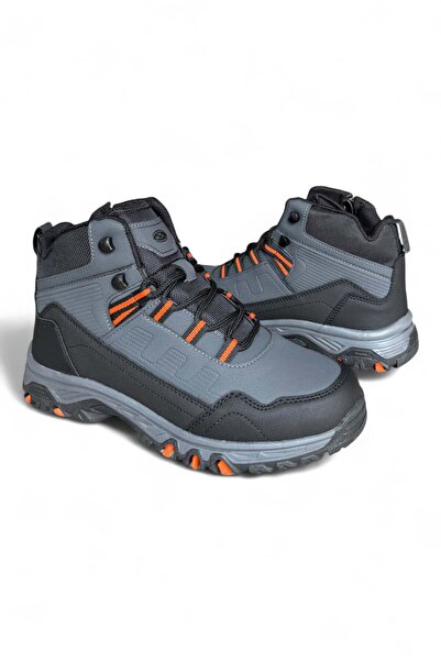 NAVİSHOES Smoked Unisex Outdoor Trekking Winter Long Boots Non-Slip Sole 888Nav