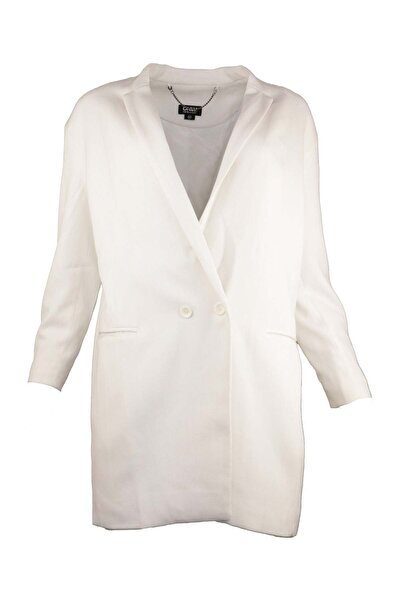 ONLY Oliver White Jacket - M, White, Polyester 61%, Viscose 37%, Spandex 2%