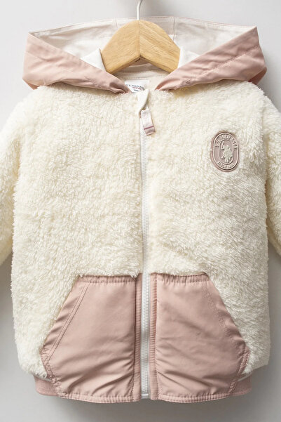 emosavm U.S. Polo Assn. Baby Coat Usb2746 White