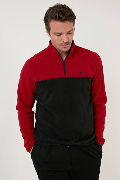 Buratti Regular Fit Anti-Pilling Non-Pilling Stand Collar Ribbed 2-Pack Fleece Men's Polar 59