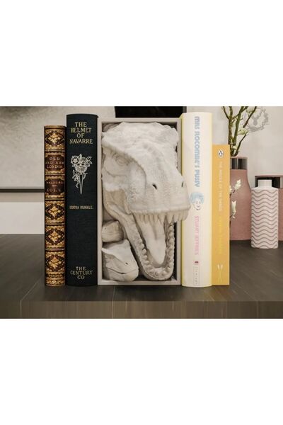 hayatvesanat Jurrasic Park / Nefinisat / Figurină de bibliotecă / Suport pent...