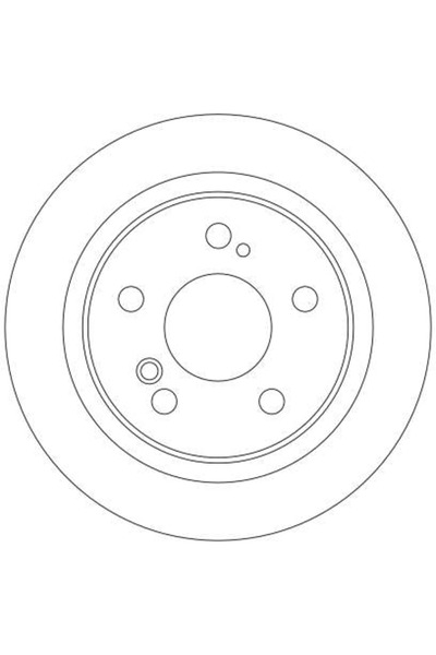 TRW Disc Frana Mercedes-Benz C-Class/Clk/E-Class
