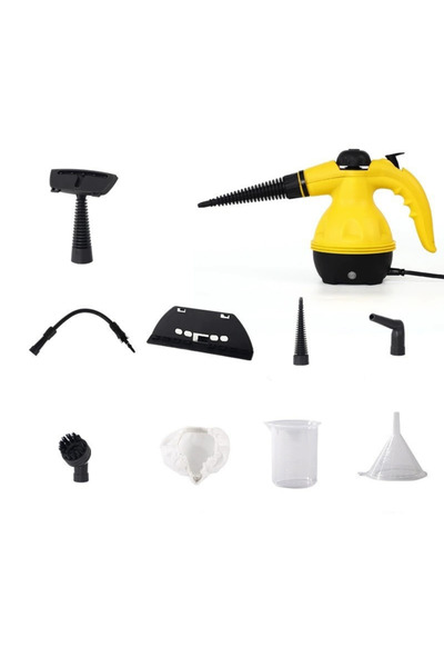 RARINCARE 28x12cm Portable Multifunctional Steam Cleaner with 9 Cleaning Accessories