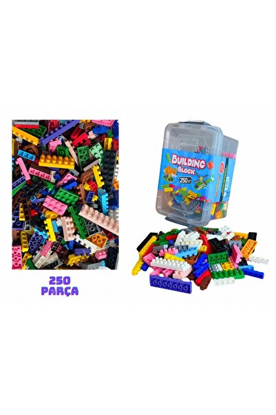 Brother Toys 250 Parça Yapı İnşaat Blokları Kaliteli Kırılmaz Malzeme Yerli Üretim Building Blocks