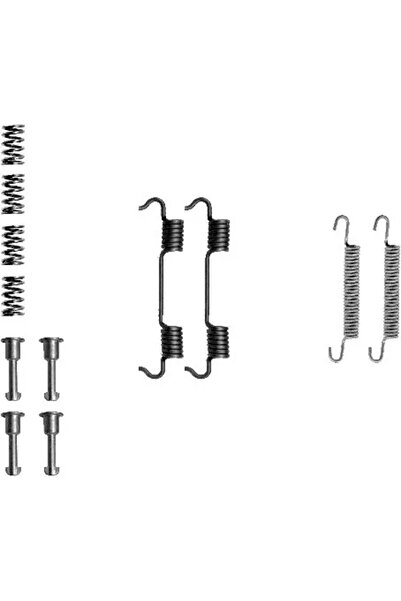 TEXTAR Set Accesorii Saboti Frana Parcare Bmw 1/3/Z4 Roadster 1997-2021