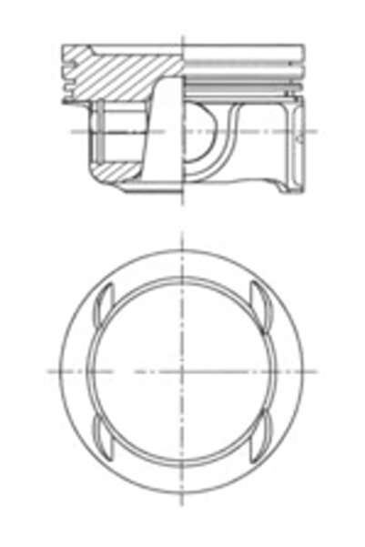Kolbenschmidt Piston Chevrolet Aveo/Cruze/Orlando Holden Cruze 2009-2019
