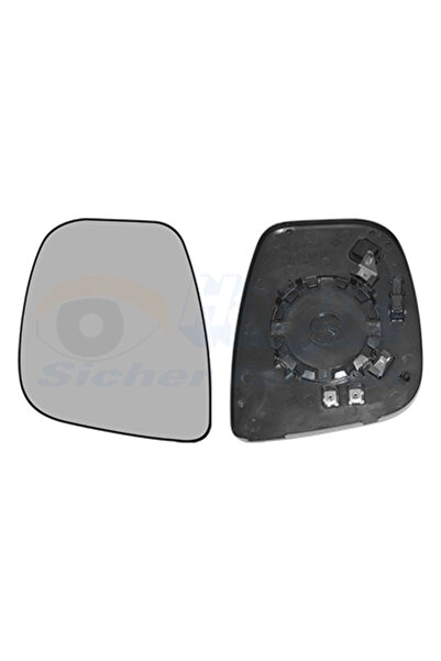 VAN WEZEL Стъкло за ляво външно огледало за обратно виждане Citroen Berlingo/...