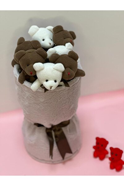 Papatya Flowers PELÜŞ BUKET, AYICIK HEDİYELİK, SEVGİLİYE HEDİYE,