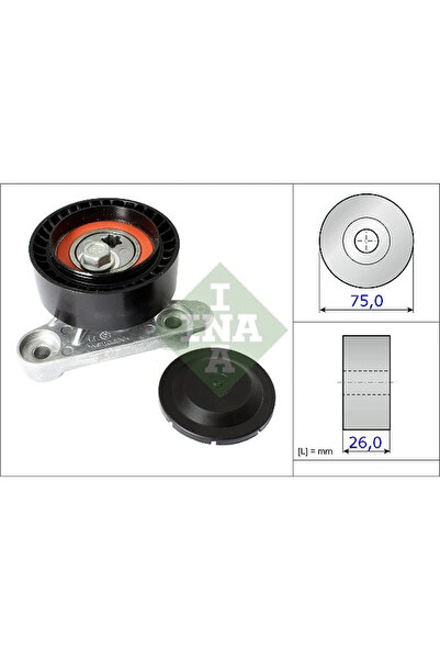 FAG Rola Intinzator Curea Transmisie Seat Ibiza 4/Mii/Toledo 4 Skoda Citigo/F...