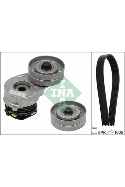 FAG Set Curea Transmisie Cu Caneluri Opel Astra H/Zafira / Zafira Family B/Za...