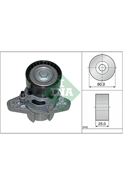 FAG Intinzator Curea Curea Distributie Dacia Logan/Sandero Renault Clio 2/Cli...