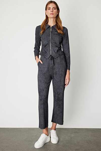 ON Batik Patterned Wide Leg Sweatpants