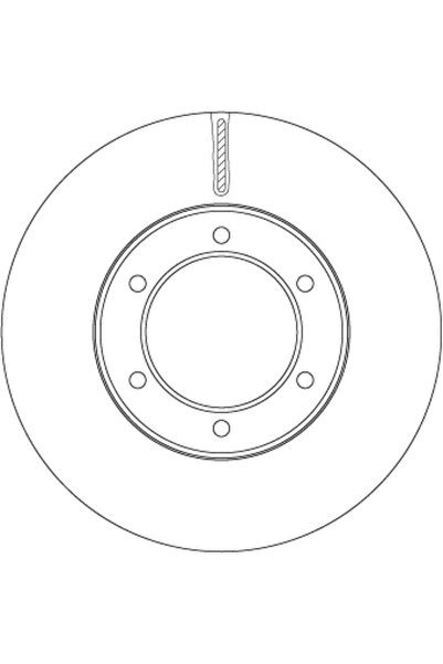 TRW Disc Frana Df7412 Toyota Dyna Platou / Sasiu