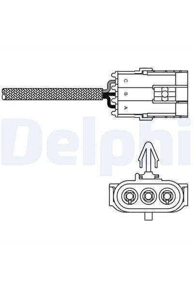 DELPHİ Ламбда проби Renault Clio 1/Clio 2/Kangoo