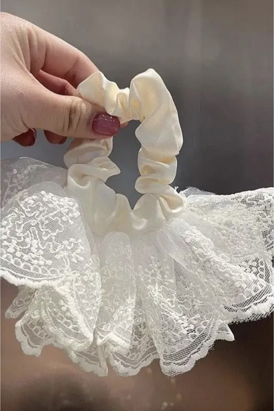 CSR AKSESUAR Lace Detailed Simit Buckle