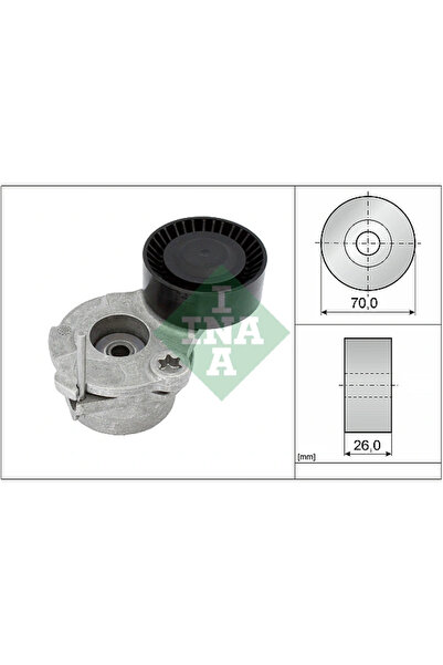 FAG Belt Tensioner Timing Belt Audi A4 Allroad B9/A4 B9/A5 Vw Touareg 2014-2023