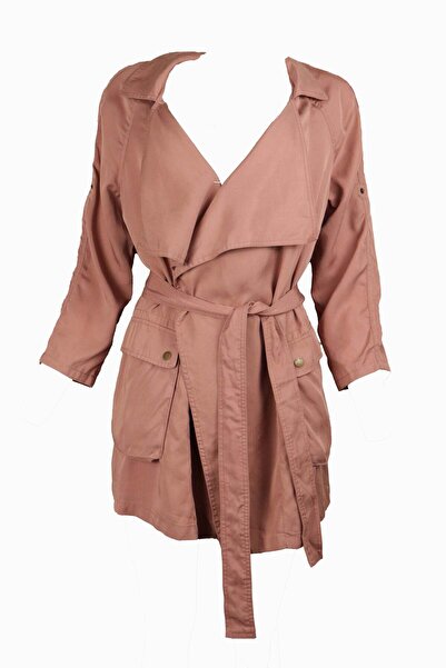 Vero Moda Gemma Burlwood Red Jacket - S, Pink, Lyocell 100%