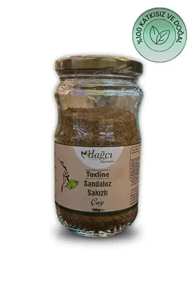 Dağcı Doğal Toxline Sandaloz Sakızlı Bitkisel Çay 100g–Tokluk Hissi ve Metabo...