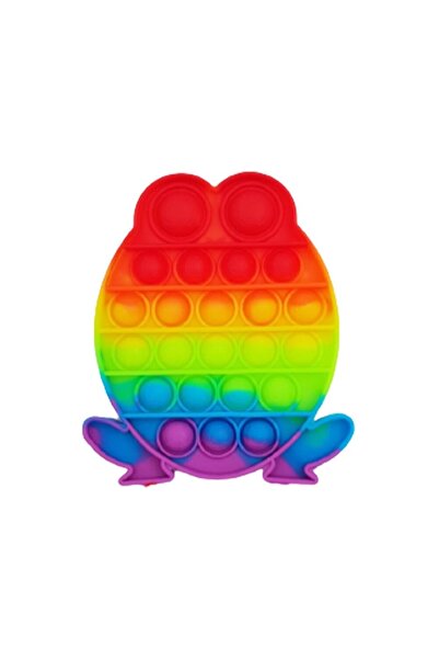 Crocodileskids Silicone stress reliever toy, Pop It Now and Flip It, Frog, Mu...