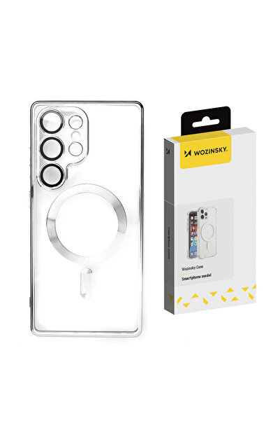 Other Înregistrează-te pe Samsung Galaxy S24 FE Electroplated Magsafe - srebrne