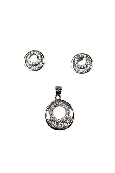 Bibilel Σετ Argint 925 Cerc Incadrat