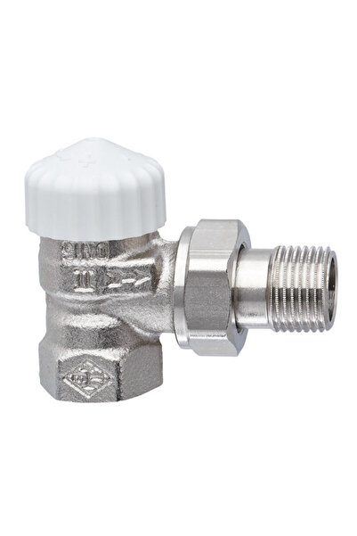 Other Robinet termostatic Vexakt II DN15 nichelat, capac alb, unghiular, cu p...