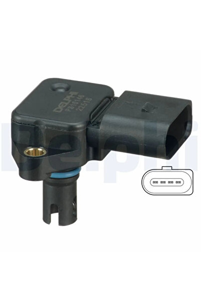 DELPHİ Senzor,Presiune Supraalimentare Ps10146 Audi A2 Seat Arosa/Cordoba/Cor...