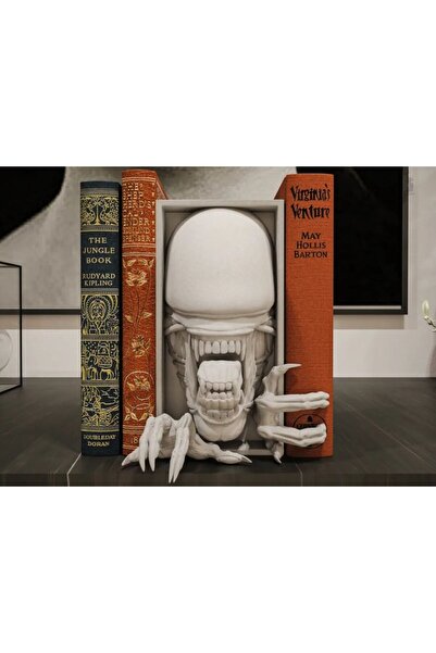 hayatvesanat Xenomoporh / Nevopsit / Figurină bibliotecă / Suport pentru cărț...