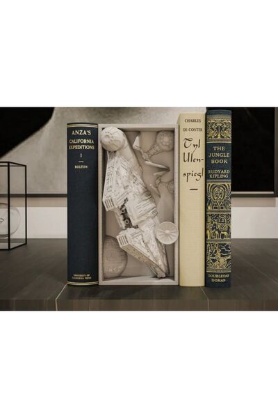 hayatvesanat Πόλεμος των Άστρων / Χωρίς βαφή / Φιγούρα για ράφι / Θήκη βιβλίω...