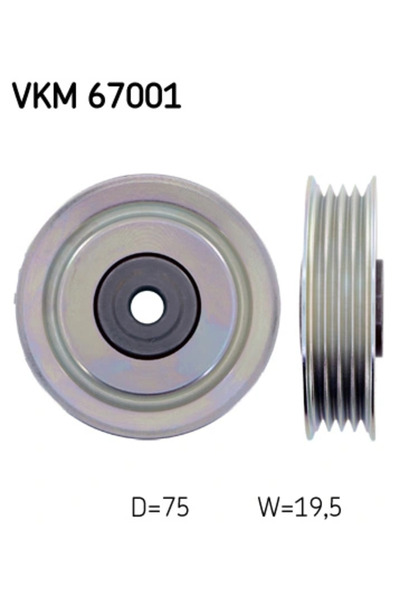 SKF Guide/Drive Belt Drive Roller Daihatsu Bego/Coo/Materia Toyota Avanza 2