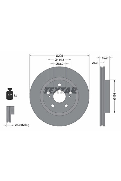 Krieger Disc Frana Suzuki Vitara/XL7