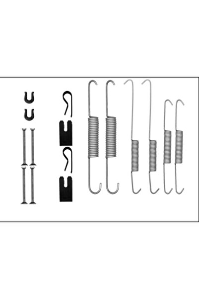 TEXTAR Set Accesorii Sabot De Frana Toyota Fortuner/Hilux 7 Pick-Up/Hilux 8 P...