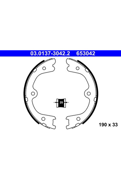 Ate Set Saboti Frana Frana De Mana Mercedes-Benz 10-Class Nissan Navara NP300...