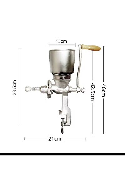 CC طاحونة الحبوب اليدوية مطحنة حبوب يدوية بمشبك طاولة