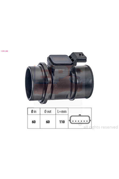 Eps Senzor Debit Aer Dacia Logan/Solenza Renault Clio 2/Clio Symbol 1/Kangoo