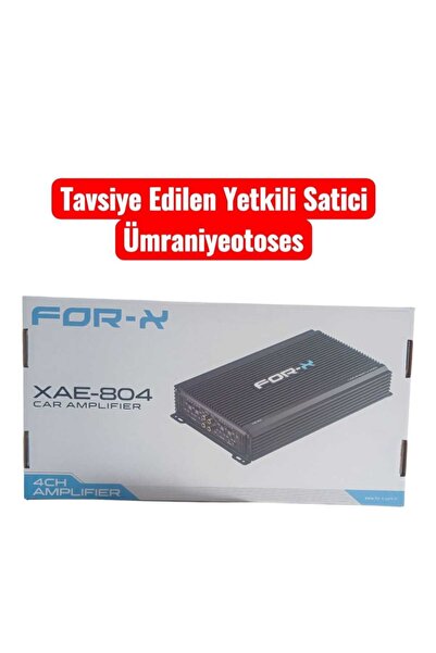 For-X FORX XAE-804 4X80 RMS 4 KANAL AMFİ AMFİ