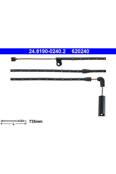 Ate Senzor De Avertizare Uzura Placute De Frana Bmw X3 2003-2011