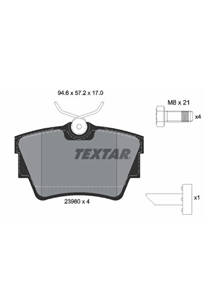 Krieger Set Placute Frana Frana Disc Nissan Primastar Bus/Primastar Caroserie...